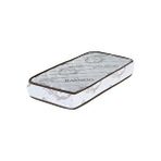 Heyner 70x120 Bambu Desenli Soft Ortopedik Yaylı Yatak 70*120 Yaylı Bebek Yatağı Beyaz