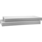 Heyner Gri Sünger 70x105x3 cm Yatak