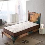 heyner Opalin 70x180 Sea Shell Coffee Bamboo Tek Kişilik Yaylı Yatak 70 * 180 Ortopedik Tek Kişilik Yatak