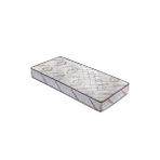 Heyner Pooly 70x180 Ortopedik Tek Kişilik Bambu Desenli Yaylı Yatak 70*180 Beyaz