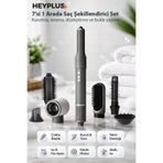 Heyplus Saç Şekillendirici Set 7’si 1 Arada Airwrap iyonik Saç Kurutma ve Bukle-Maşa
