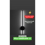 HF DESIGNER 66 Cm ELEKTRİKLİ GÜÇLÜ IŞIK Led Duvar Apliği BEYAZ LED (PİLLİ DEĞİLDİR) 1 ADET