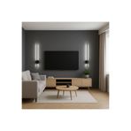 HF DESIGNER KABLOSUZ PİLLİ TAK ÇALIŞTIR Led Duvar Apliği 66CM BEYAZ IŞIK 1 ADET