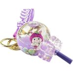 Hfky Içi Sulu Anahtarlık. Çanta Süsü. Anahtarlık - Mor Lolipop