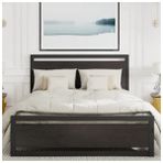 Hft Home Metal Karyola, Çınar Xl Metal Karyola Renk Seçenekli, Çift Kişilik - Siyah - 120 x 200 cm