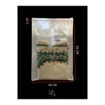 HG AMBALAJ 20 Adet 40*60 Cm Bantlı Yapışkanlı Opp Jelatin Poşet, Şeffaf Poşet ( 40x55 5)