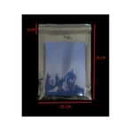 HG AMBALAJ 50 Adet 25x30(*5) Cm Bantlı Yapışkanlı Opp Jelatin Poşet, Şeffaf Poşet