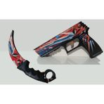 Hg Home&Game Ahşap Cs-Go Point Disarrey Tabanca Ve Karambite Seti