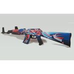 Hg Home&Game Ahşap Csgo Point Disarray Ak-47 Renkli Lastik Atan Ak-47 Tüfek
