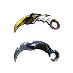 Hg Home&Game Ahşap Valorant 2 Li Set Oyuncak Figür ( Valorant Champions Karambite Ve Yağmacı Karambite )
