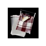 HG Tedarik 150 Adet 30*45 Cm Bantlı Yapışkanlı Şeffaf Opp Jelatin Poşet Torba, Şeffaf Poşet( 30x40*5 )