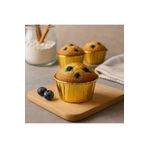 HG Tedarik 25 Adet Gold Altın Sarısı Parlak Metalize Muffin Kek Kalıbı Kabı, Cupcake Kapsülü 6,5x4x5 cm