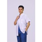 HGM Collection Erkek Hakim Yaka Kısa Kollu Medikal Önlük Doktor Hemşire Ezcacı Öğretmen Önlüğü Ince Kumaş
