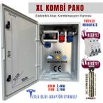 Hgsşarj "xlkombi" 5X32A + 3X32A + 1X16A 22KW Trifaze 7kw Monofaze Elektrikli Araç Kombinasyon Panosu Tesla Blue Adaptör Uyumlu Vı Ko Sigorta Grubu Kombinasyon Kutusu - VİKO/PANASONİC