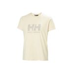 HHA.54593_W HH LOGO T- Ekru Kadın T-Shirt