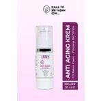 Hhs Yaşlanma ve Kırışıklık Karşıtı Anti Aging Bakım Kremi 30 ml - Kolajen, Hyaluronik Asit, E Vitamini, Jojoba ve Üzüm Çekirdeği Yağı