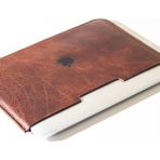 Hi Leather Adonis MacBook Air 13 Inç Hakiki Deri Kılıf Kişiye Özel. İsimli - Kahverengi