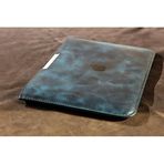 Hi Leather Adonis MacBook Air Hakiki Deri 13 inç Kılıf Mavi Mavi