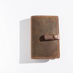 Hi Leather Metis Deri Pasaport Kılıfı/Seyahat Cüzdanı Camel Camel