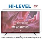 Hi level 65" inç 165 Ekran Tv Koruyucu Kırılmaz Paneli