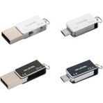 Hi-Level USB Flash Bellek 32GB Otg Micro Metal Mini Hı-Level