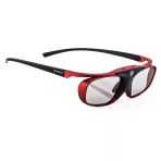 Hi-Shock Rf Pro Scarlet Heaven - Epson, Jvc, Sony 3D Projektörler İçin Kablosuz 3D Gözlük - Elpgs03 İle Uyumlu - Jvc Pk-Ag3 Ve Pk-Em2 Yayıcılar Tdgbt500a Perdeli Gözlükler - 120 Hz - Şarj Edilebilir