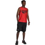 Hi-Tec Baskılı Sıfır Kol T-Shirt - M - 564-Kırmızı