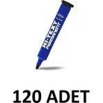Hi-Text Mavi Yuvarlak Uç Koli Kalemi