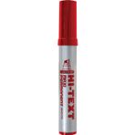 Hi-Text Maxi Kırmızı 10 mm Kesik Uç Markör Kalem