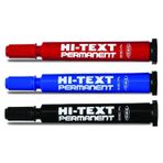 Hı-Text Permanent Kalem Yuvarlak Uç Mavi