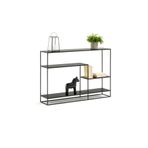 Hiba Siyah Metal Dresuar Konsol
