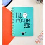 Hiç Mecaim Yok Tasarımlı Konuşan Ajanda - 1