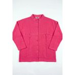 Hiccup Kadınlar My Fashıon Oversize Uzun Kollu Keten Karışımlı Gömlek Parlak Pembe