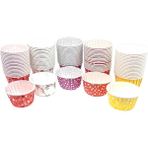 Hiçdurmaal Yayılma Yapmayan 100'lü Tek Kullanımlı Kağıt Muffin Kek Kalıbı