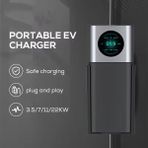 Hıcı Elektrikli Araç Şarj İstasyonu Wifi Aplikasyonlu Type2 3,5KW-7KW-11KW-22KW Çanta ve Dönüştürücü Hediyeli - 7KW-32AMPER