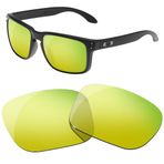HiCycle2 Oakley Holbrook XL Güneş Gözlüğü için Polarize Yedek Lensler - Çoklu Seçenekler, altın, nothing