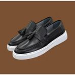 Hidayet Özel %100 Hakiki Deri Ortopedik Erkek Rahat Günlük Yeni Sezon 1.sınıf Ayakkabı 40-44 - Siyah