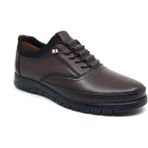 Hidayet Özel İçi Dışı Deri Erkek Kışlık Casual Akıllı Bağcık Rahat Günlük Ayakkabı 40-44 - Kahverengi - 43