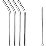 Hidden Botanics Cam Pipet 20 cm 4’lü Set + Fırça Isıya Dayanıklı - Renkli