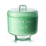 Hidden Label Kokulu Mumlar, Ev Cin için Soya Mumları ve Tonik 2 Fitil 239 ml Canlı Koleksiyon, Kadınlar için Mum Seti Hediyeler Doğum Günü Sevgililer Günü Anneler Günü Noel
