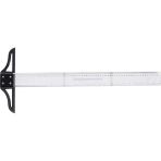 Hidex Akrilik T Cetveli 60 Cm (Sökülebilir Başlıklı)