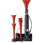 HİDO HD420C Beş Borulu Süper Yankılı Havalı Dadan Korna - 12V TAKSİ TRAKTÖR