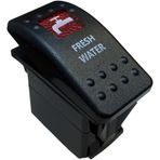 Hıdrafor Isıklı 3P On-Off 12-24V Marın Swıtch (Ic-134M-S6)