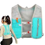 Hidrasyon yeleği, 5L Bisiklete binmek için su sırt çantası,5L Bisiklet Hidrasyon Torbası Koşu Yeleği | Snowboard için yansıtıcı şeritli açık hava hayatta kalma dişlisi ayarlanabilir kayışlar tasarım