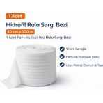 Hidrofil Rulo Sargı Bezi 10 cm x 100 M 1 Adet Pamuklu Gazlı Bez Rulo Sargı Bezi