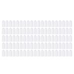 Hidrolik bağlantı parçaları, ev ve endüstriyel kullanım için EVTSCAN 100 paket PVC iplik koruyucular, yağ, alev geciktirici, esnek kapaklar ve korozyon kanıtı (4.5mm)