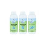 Hidroponik Farm Topraksız Tarım Bitki Besini ve Ph Düşürücü (1 Lt A 1 Lt B ve 1 Lt Ph Düşürücü)
