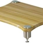 Hifi Ses Dolabı Ekranı Televizyon/Hi-Fi/AV Raf Mdf Standı Çok Amaçlı Ev Dolabı Eğlence Medya Birimi, Kahverengi-b, 60 x 48 x 10 cm (1 katlı)