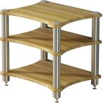 Hifi Ses Dolabı Ekranı Televizyon/Hi-Fi/AV Raf Mdf Standı Çok Amaçlı Ev Dolabı Eğlence Medya Birimi, Kahverengi-b, 60 x 48 x 62 cm (3 katlı)