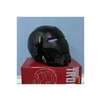 hifu İronman Kaskı Demir Adam Marvel Robot Işıklı Konuşan Maske Akıllı Oyuncak Smart Toy Black
